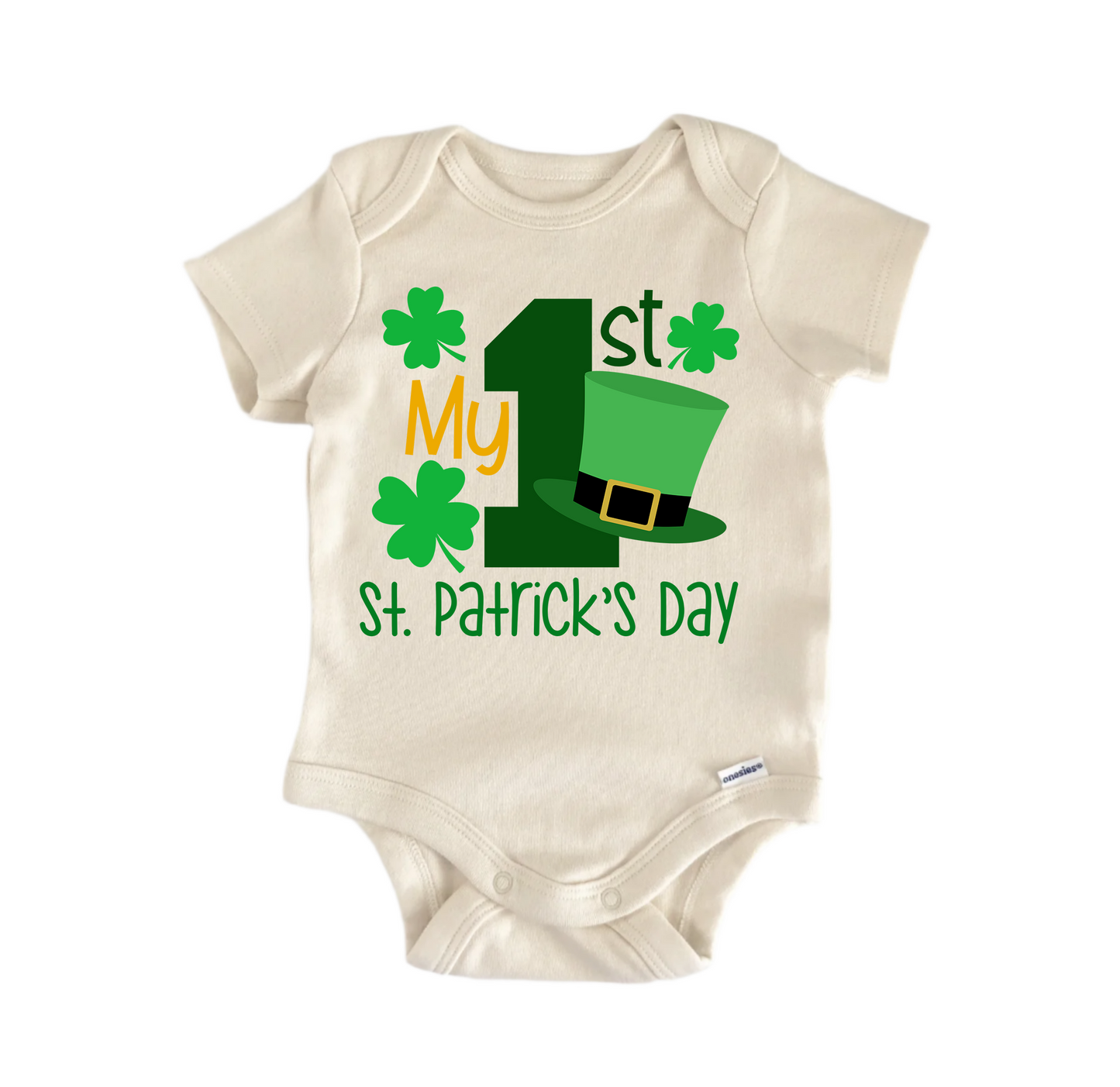 My 1st St. Patrick's Day Newborn Baby Onesie® Bodysuit