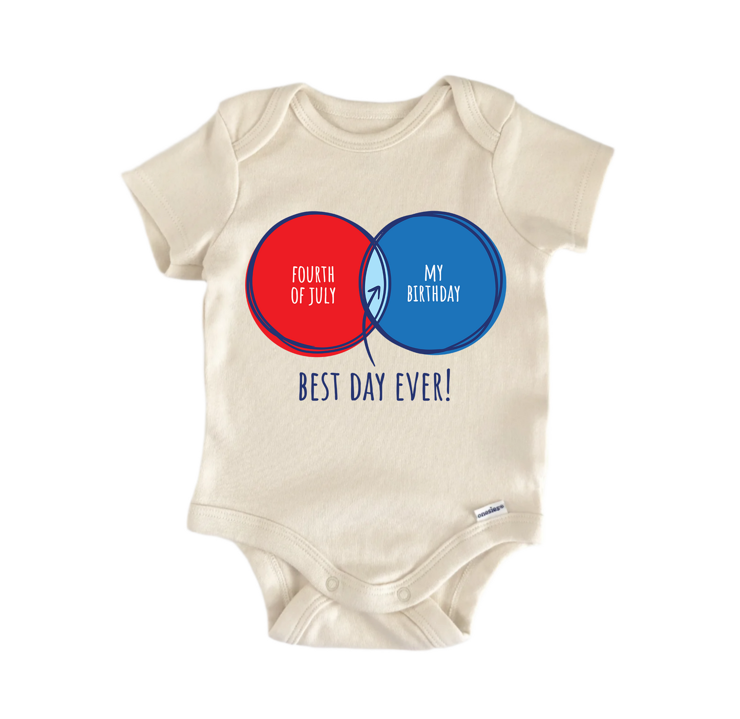 My Birthday Best Day Ever Newborn Baby Onesie® Bodysuit