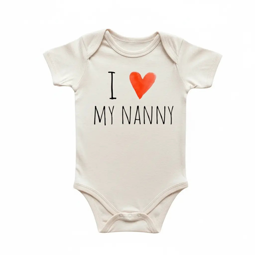 Nanny Nana Grandma Newborn Baby Onesie® Bodysuit