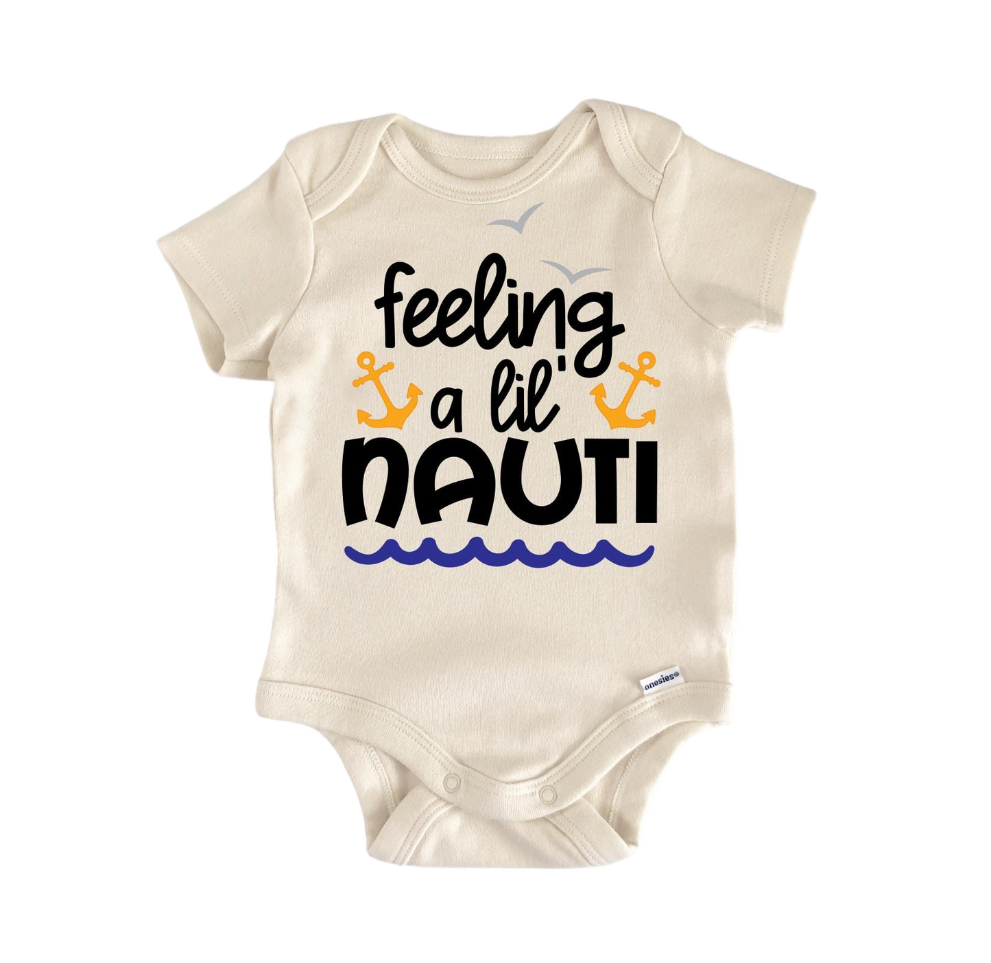 Nautical Boat Nauti Newborn Baby Onesie® Bodysuit