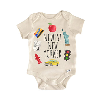 New York City Ny Newborn Baby Onesie® Bodysuit
