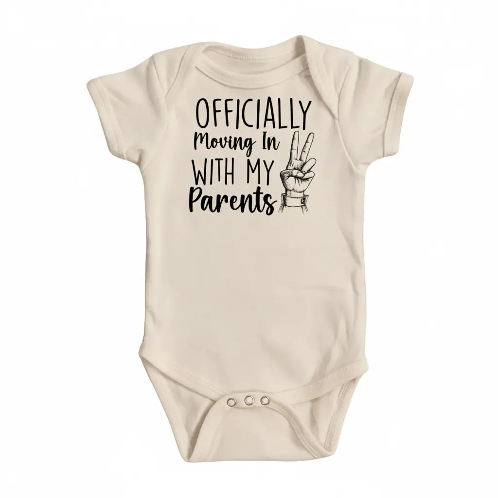 Nicu Peace Out Newborn Baby Onesie® Bodysuit