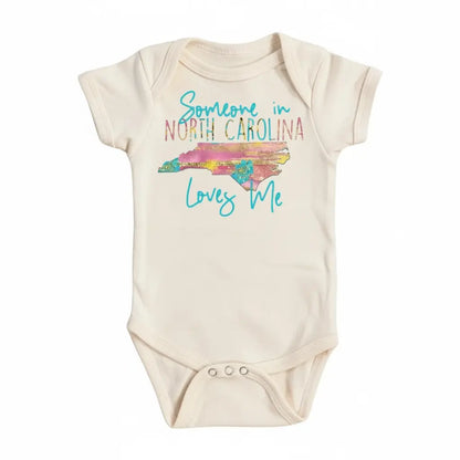North Carolina Newborn Baby Onesie® Bodysuit