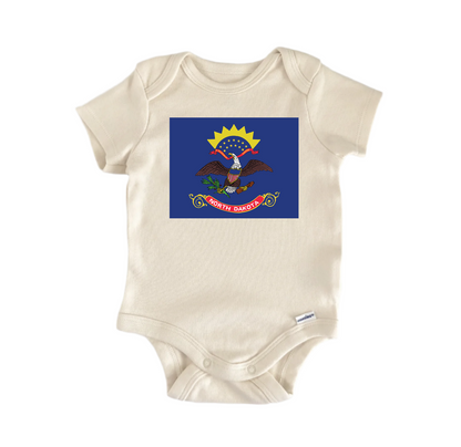 North Dakota Newborn Baby Onesie® Bodysuit