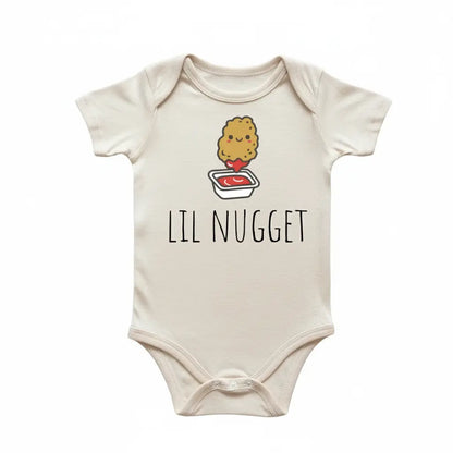 Nugget Chicken Fast Food Newborn Baby Onesie® Bodysuit GS1