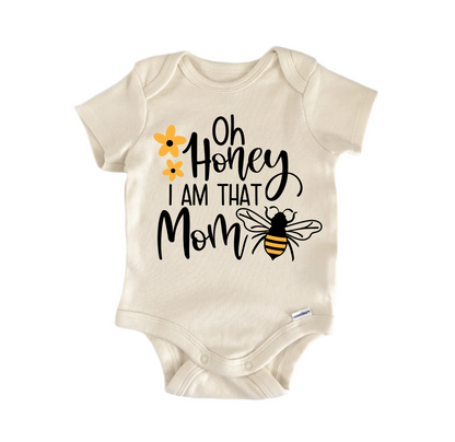 Oh Honey Bee Newborn Baby Onesie® Bodysuit