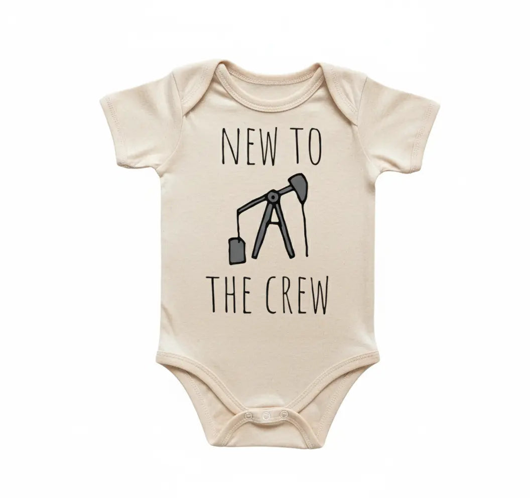Oil Field Newborn Baby Onesie® Bodysuit