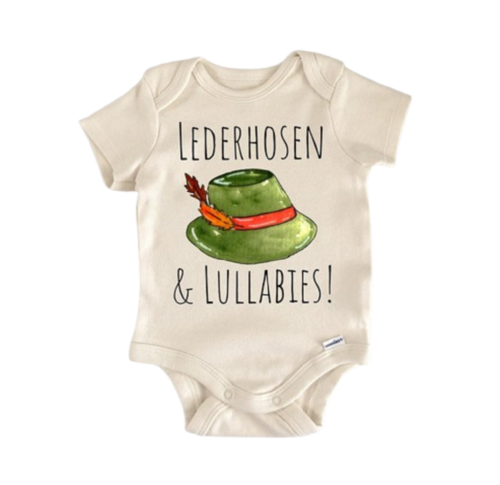 Oktoberfest German Fall Newborn Baby Onesie® Bodysuit