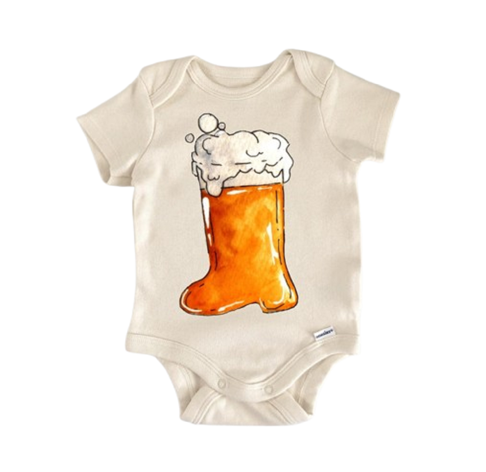 Oktoberfest German Fall Newborn Baby Onesie® Bodysuit