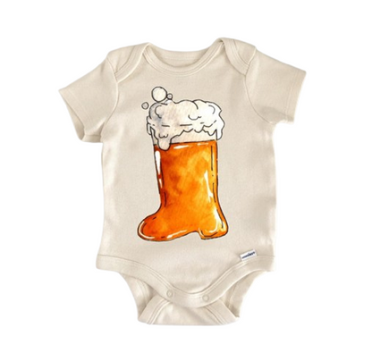 Oktoberfest German Fall Newborn Baby Onesie® Bodysuit
