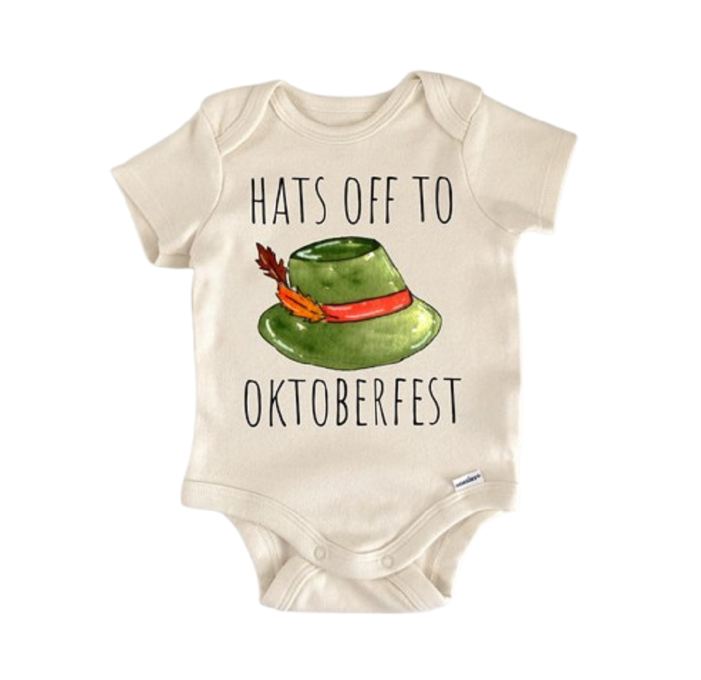 Oktoberfest German Fall Newborn Baby Onesie® Bodysuit