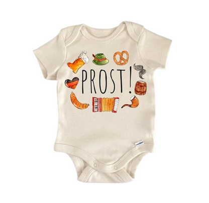 Oktoberfest German Fall Newborn Baby Onesie® Bodysuit