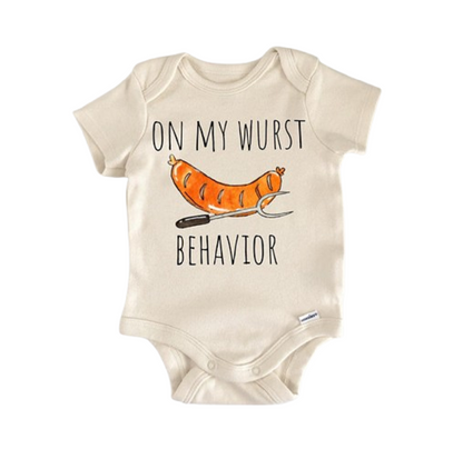 Oktoberfest German Fall Newborn Baby Onesie® Bodysuit