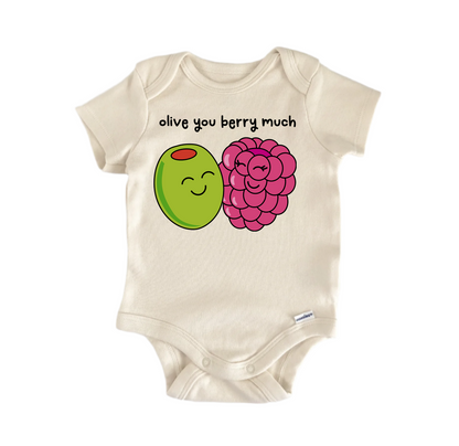 Olive Berry Best Friends Newborn Baby Onesie® Bodysuit