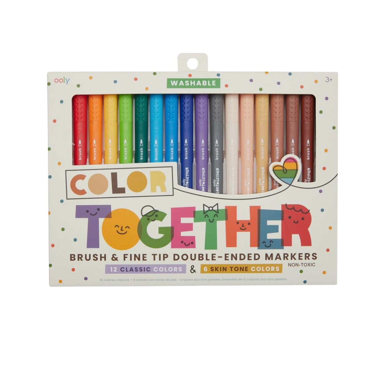 BUNDLE - Kids Great Day Blue Waves Journal + Color Together Markers