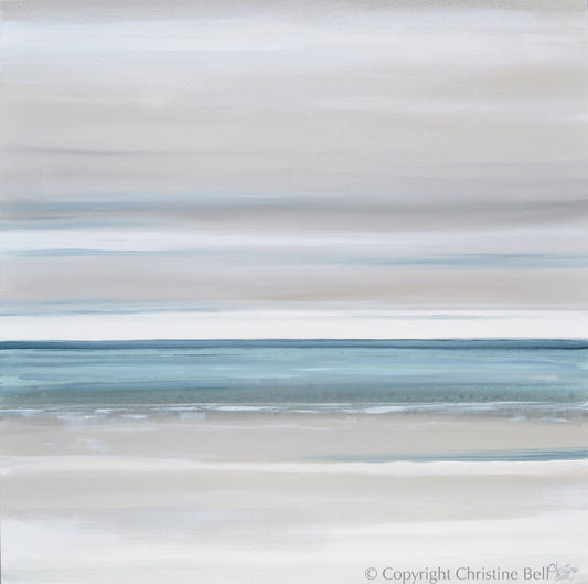 "Marine Layer" GICLEE PRINT Coastal Abstract Painting