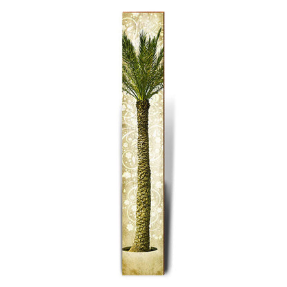 Marvelous Palm Tree Interior Large | Wall Art Print on Real Wood