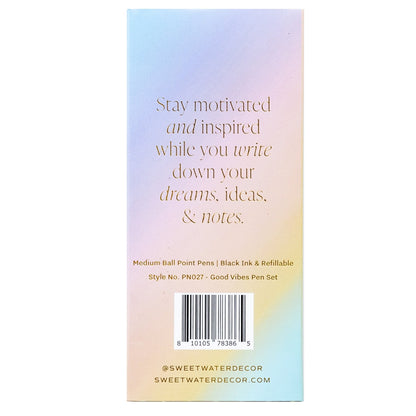 Good Vibes Pen Set