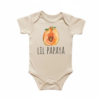 Papaya Fruit Newborn Baby Onesie® Bodysuit GS1