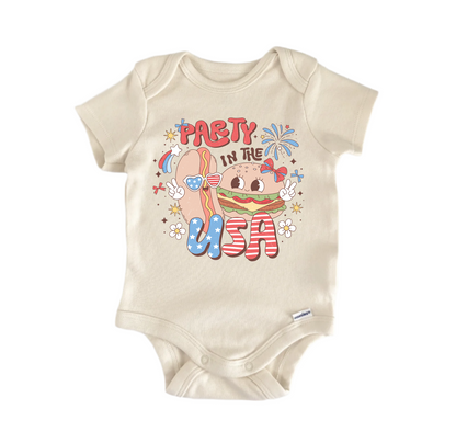 Party Usa July 4Th Newborn Baby Onesie® Bodysuit