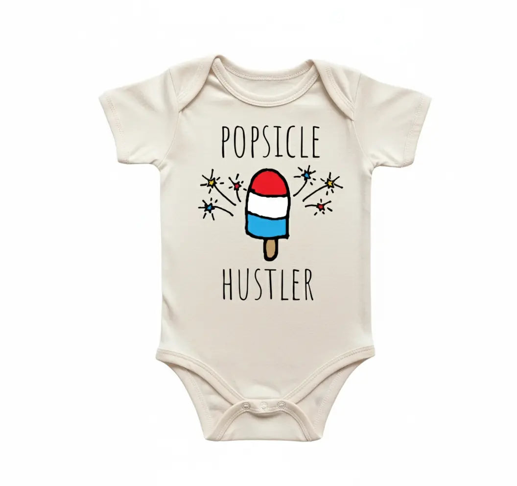 Patriotic July 4Th Newborn Baby Onesie® Bodysuit