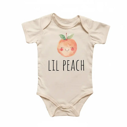 Peach Newborn Baby Onesie® Bodysuit