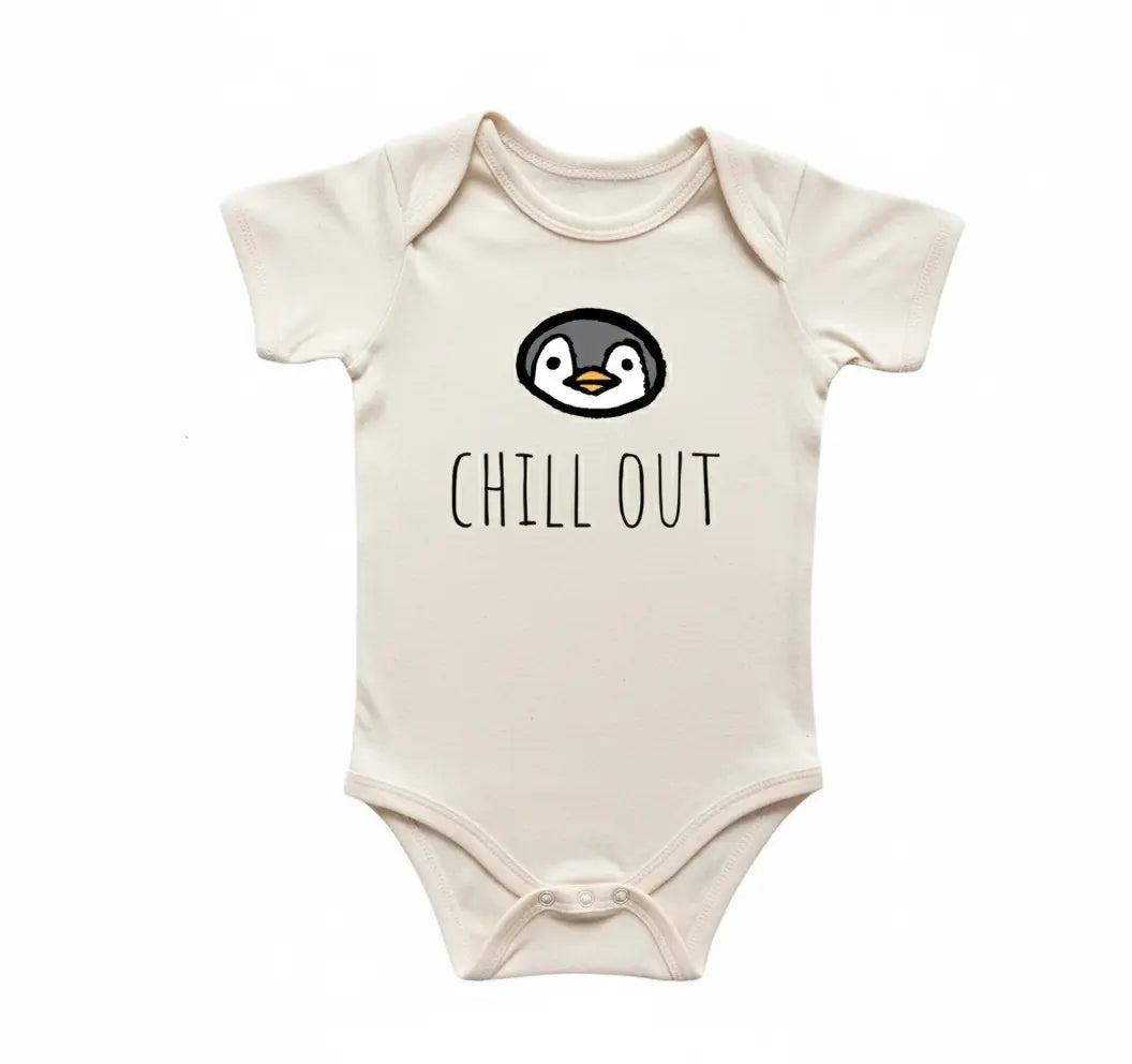 Penguin Bird Newborn Baby Onesie® Bodysuit