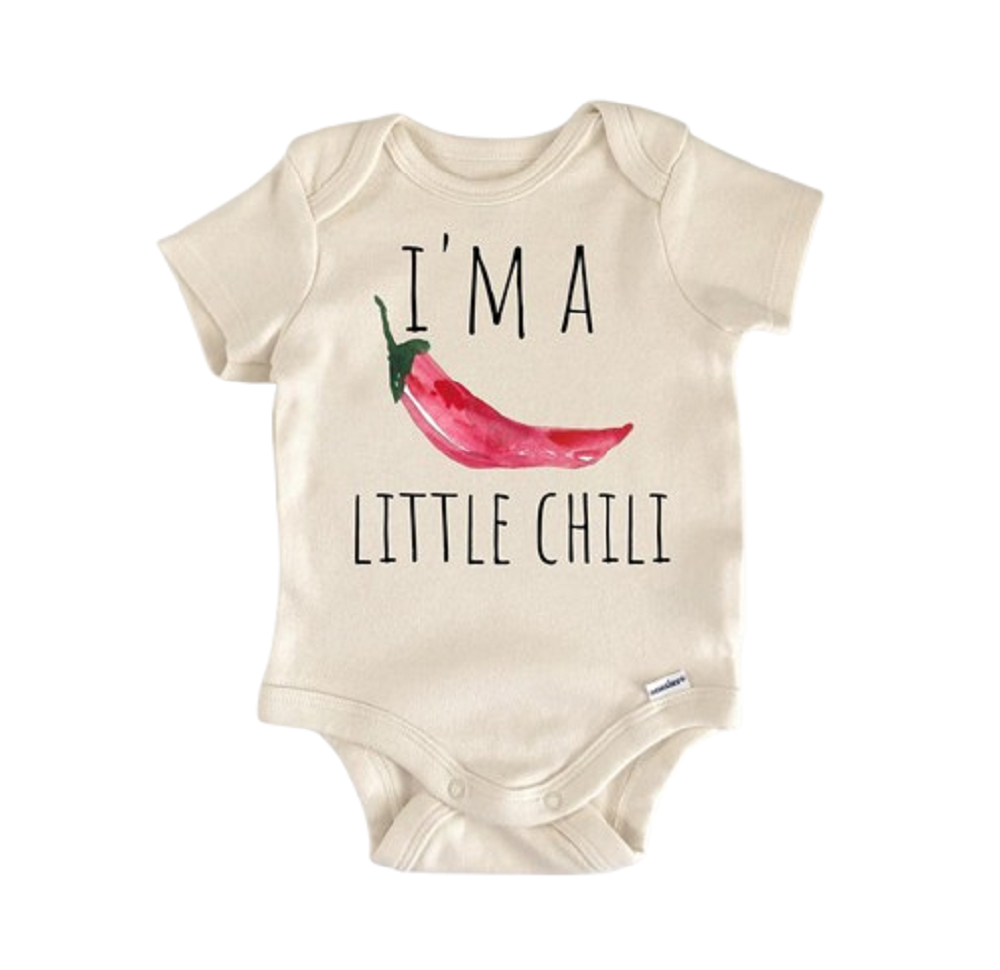 Pepper Chili Spicy Newborn Baby Onesie® Bodysuit
