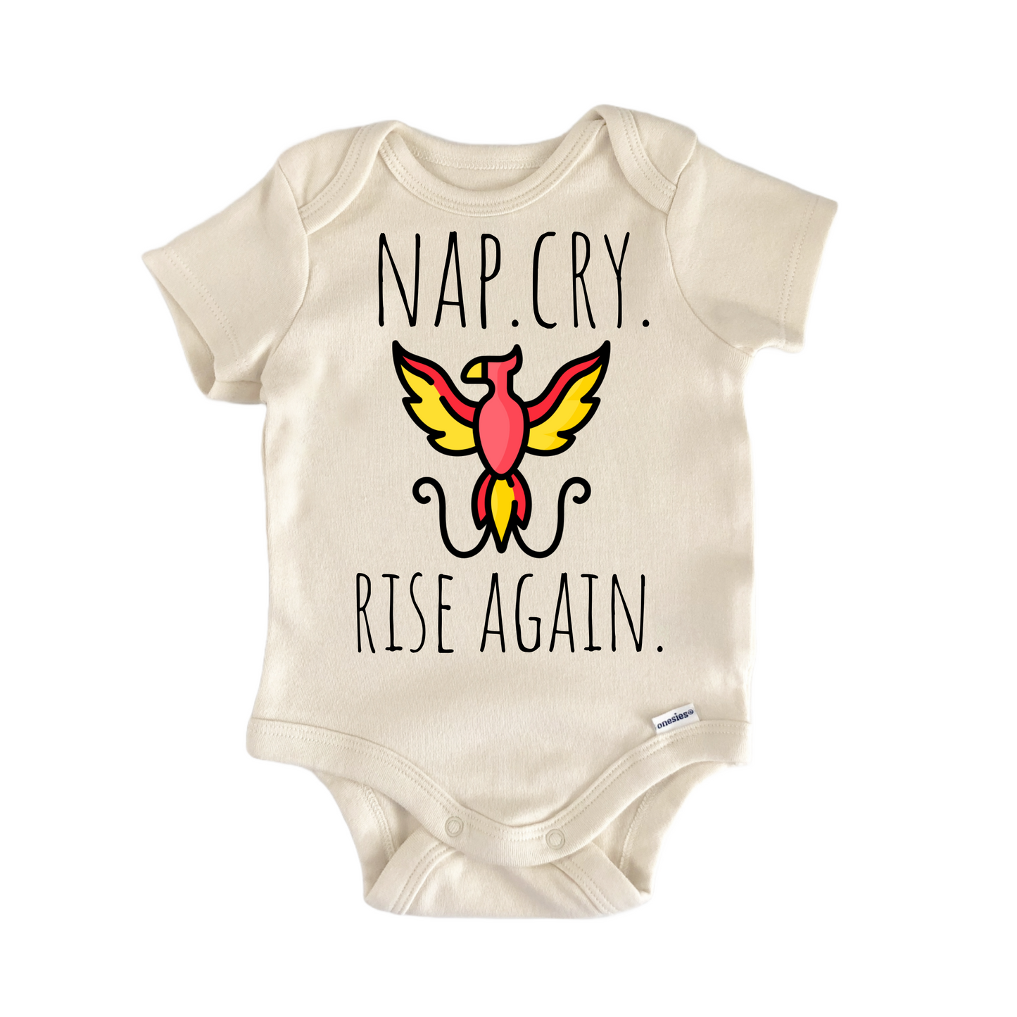 Phoenix Mythical Bird Newborn Baby Onesie® Bodysuit
