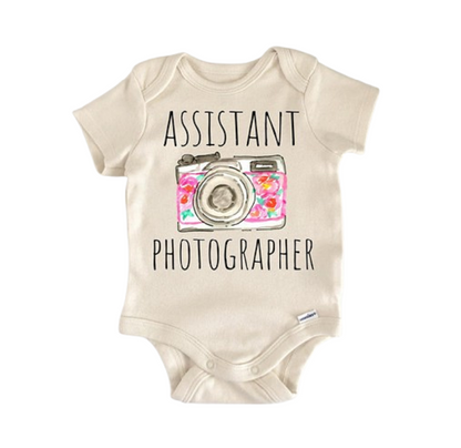 Photographer Camera Newborn Baby Onesie® Bodysuit