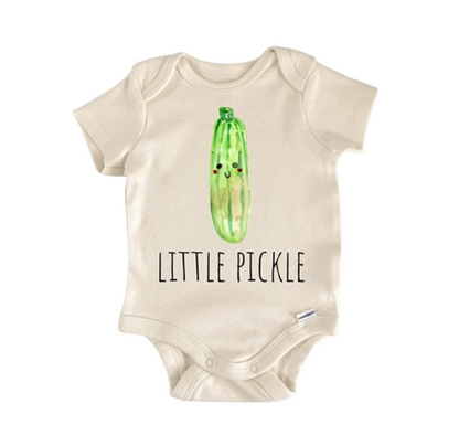 Pickle Dill Vegan Foodie Newborn Baby Onesie® Bodysuit