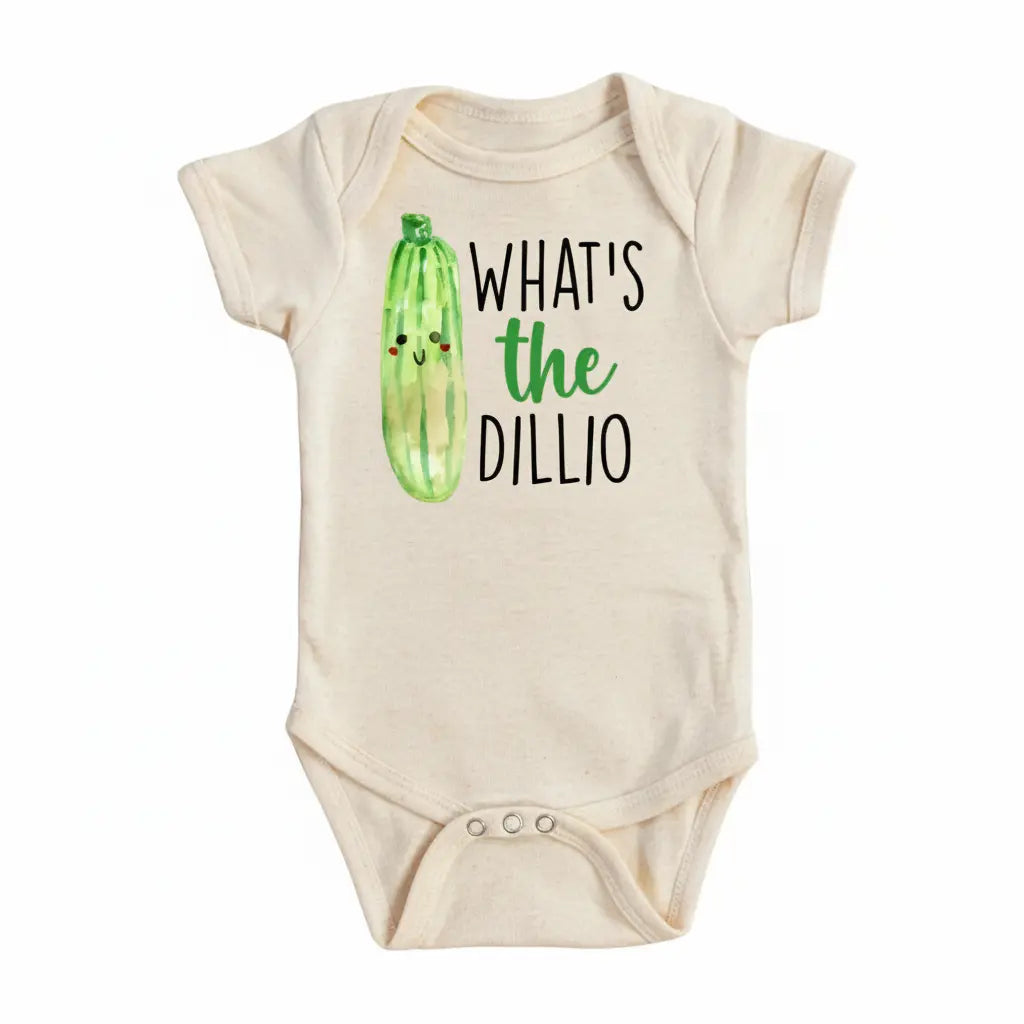 Pickle Dillio Newborn Baby Onesie® Bodysuit GS1