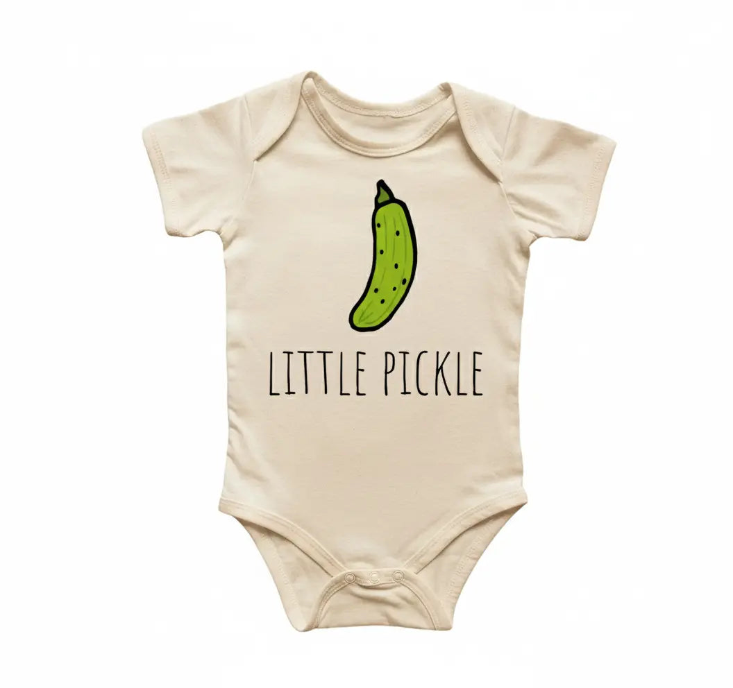 Pickle Vegetable Newborn Gift Baby Onesie® Bodysuit