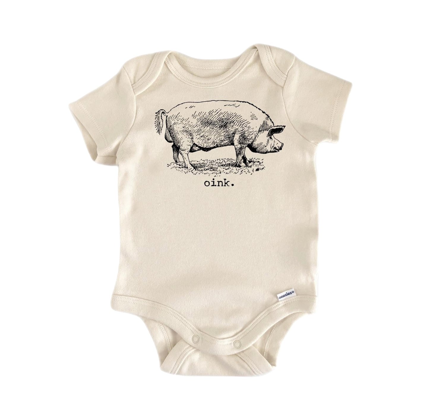 Pig Ham Farm Newborn Baby Onesie® Bodysuit