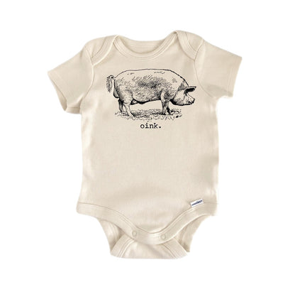 Pig Ham Farm Newborn Baby Onesie® Bodysuit