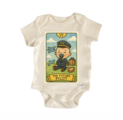 Pilot Tarot Newborn Baby Onesie® Bodysuit
