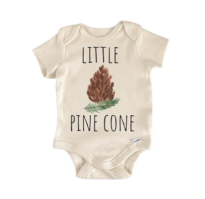 Pine Cone Woodland Tree Newborn Baby Onesie® Bodysuit