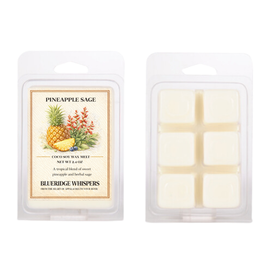 Pineapple and Sage Soy Wax Melts