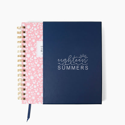 Pink Floral Moments of Joy Journal