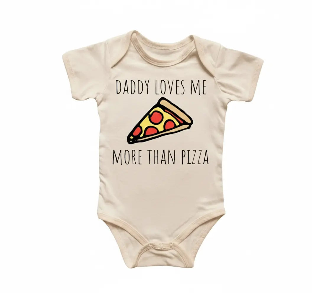 Pizza Lover Newborn Baby Onesie® Bodysuit