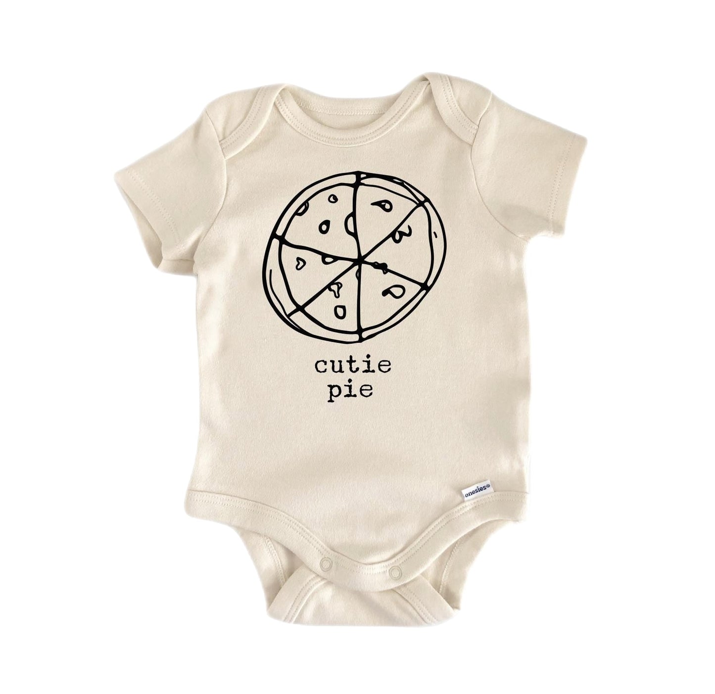 Pizza Pie Italian Slice Newborn Baby Onesie® Bodysuit