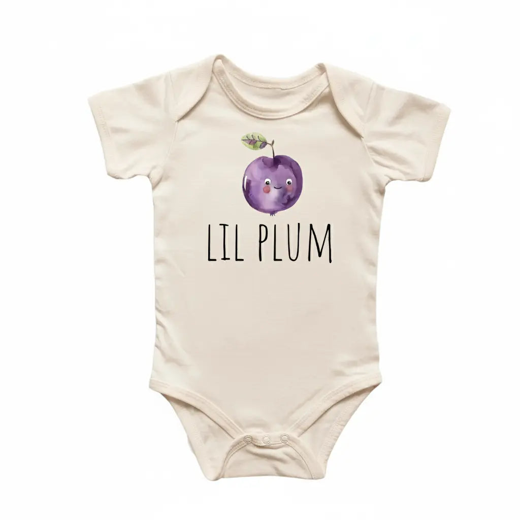 Plum Newborn Baby Onesie® Bodysuit