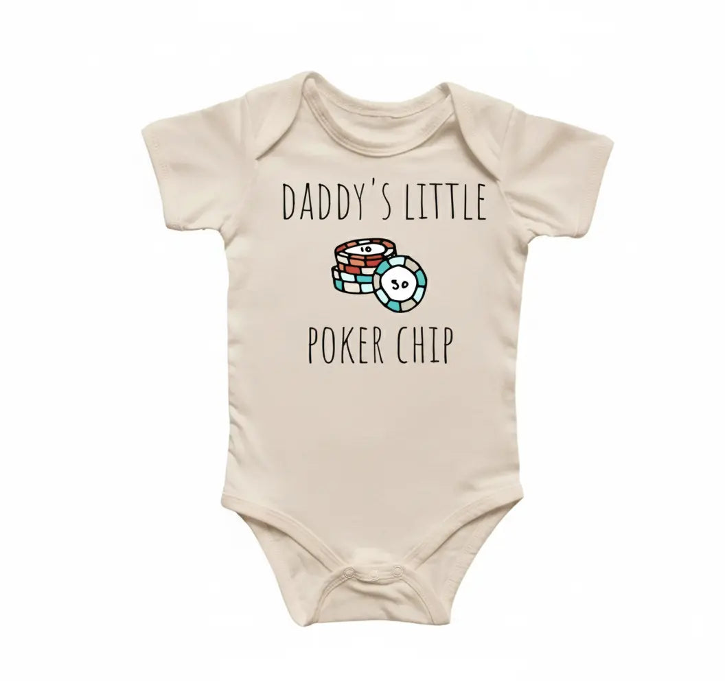 Poker Chips Vegas Newborn Baby Onesie® Bodysuit GS1