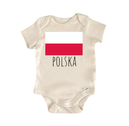 Poland Polish Newborn Baby Onesie® Bodysuit