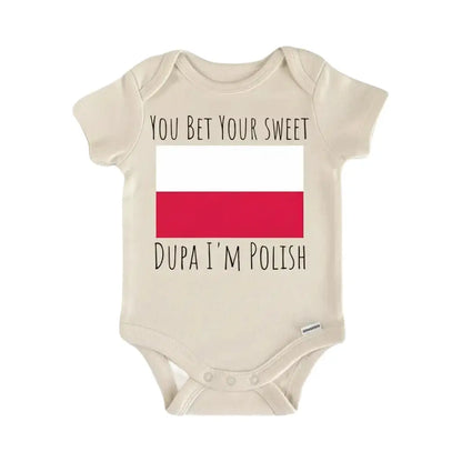 Poland Polish Pole Newborn Baby Onesie® Bodysuit