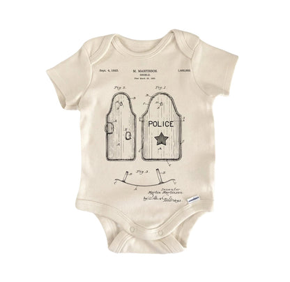 Police Officer Newborn Baby Onesie® Bodysuit