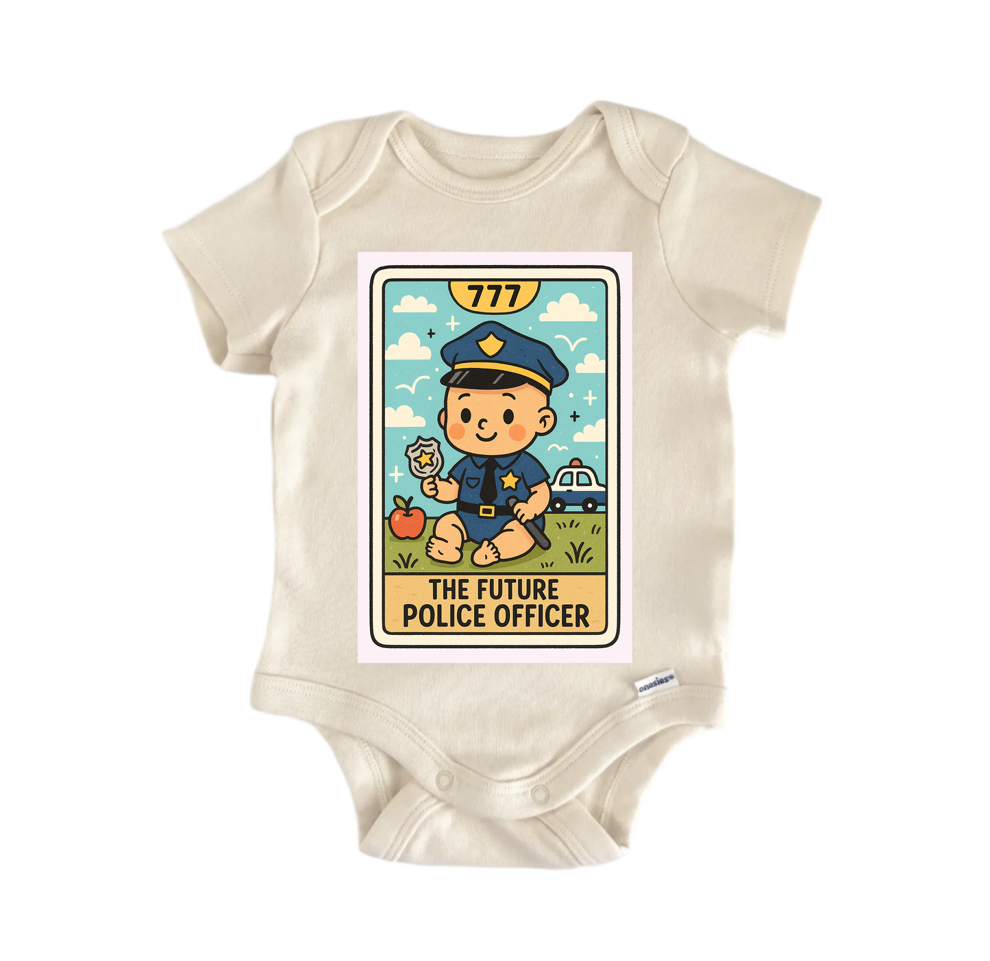Police Officer Newborn Baby Onesie® Bodysuit