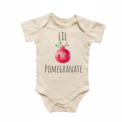 Pomegranate Fruit Newborn Baby Onesie® Bodysuit