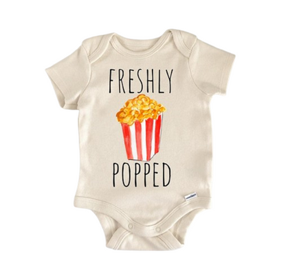 Popcorn Movie Night Newborn Baby Onesie® Bodysuit