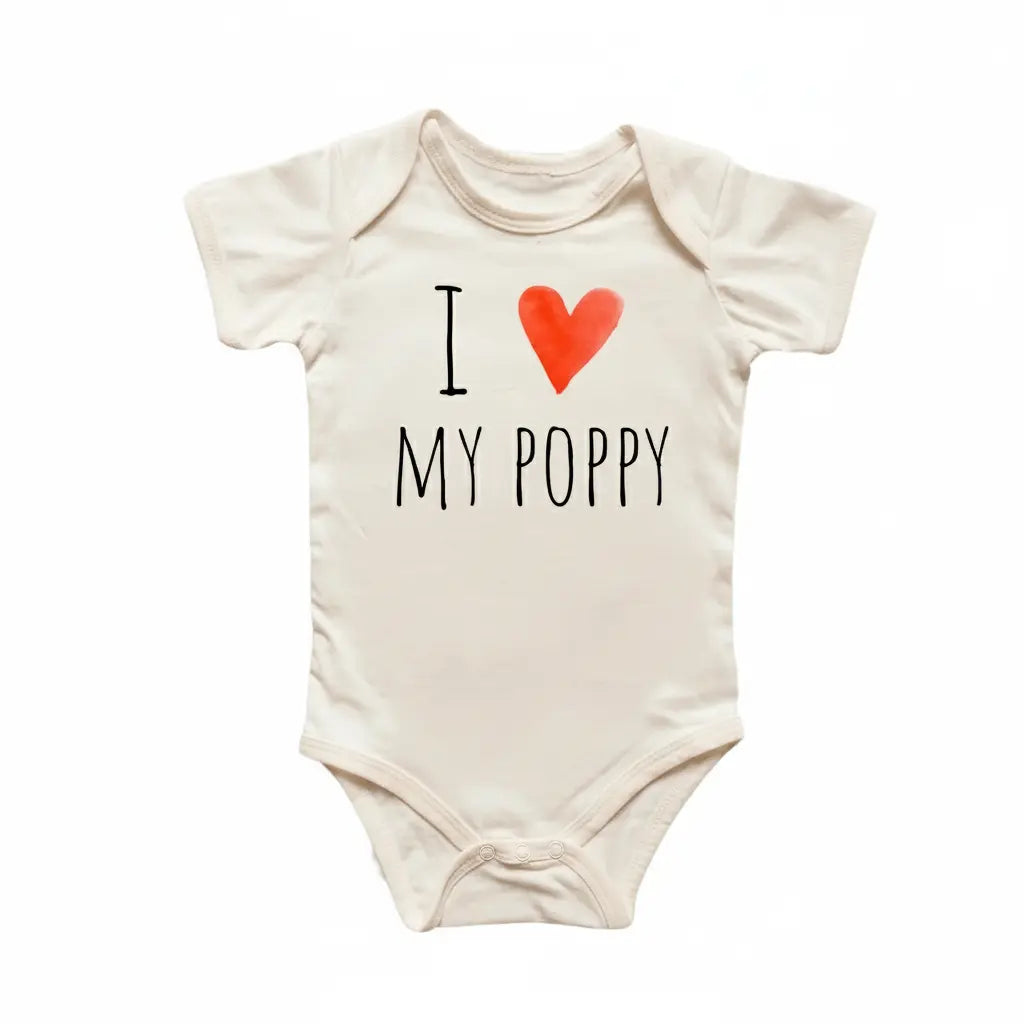 Poppy Grandpa Newborn Baby Onesie® Bodysuit